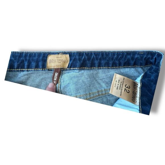 Driftwood ​Colette Floral Embroidered Denim Jeans Classic Fit Women’s Size 32 - Picture 8 of 14